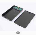 2.5 Inch Hard Disk Drive Case Plastic Usb 2.0 Sata Hdd External Box Tool-Free HDD Case. 