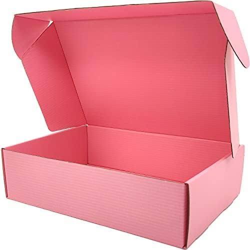 Large Size Pink Boxes For Hijab And More - 10 Boxes Bundle