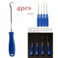 4Pcs/set Car Pick Hook Tool O Ring Oil Seal Gasket Puller Remover Hand Tools For Separating Removing Auto Repair. 