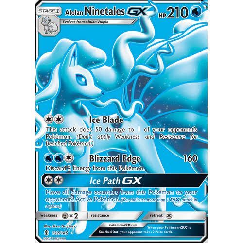 Alolan Ninetales GX 132/145   ..