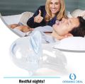 Anti Snoring Mouthpiece Tongue Retainer Helps to Eliminate Snoring Anti Snore Device Silicone Snore Sleep Apnea Anti Ronflement. 