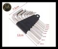 “Ln Key Set 9 Pcs Hex Key Wrench Set – Durable Allen Key Toolkit for Bikes, Furniture & DIY Repair”. 