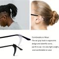 8pcs Anti Slip Glasses Ear Grips Universal Eyewear Retainers for Sports Reading Prevent Glasses Silicone Eyeglass Ear Hooks. 