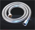 Shower Hose 1.5 Stainless Steel Plumbing Flexible Bathroom Bath Shower Tube Head Silicone Hose (Size : 150CM). 