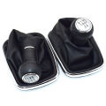 23mm For Volkswagen VW Golf 4 IV MK4 GTI R32 Bora Jetta 5 Speed Black Frame Gear Shift Knob Lever Gaiter Boot 1999-2004.
