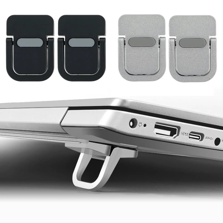 2pcs/Set Laptop Stand for Computer Keyboard Stand Riser Mini Portable Laptop Stands for Notebook