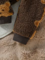 2024 New Style 6M-3Y Baby Unisex 2-piece Infant/Toddler Winter Cute Little Bear Plush Sweater Pants Casual Set. 