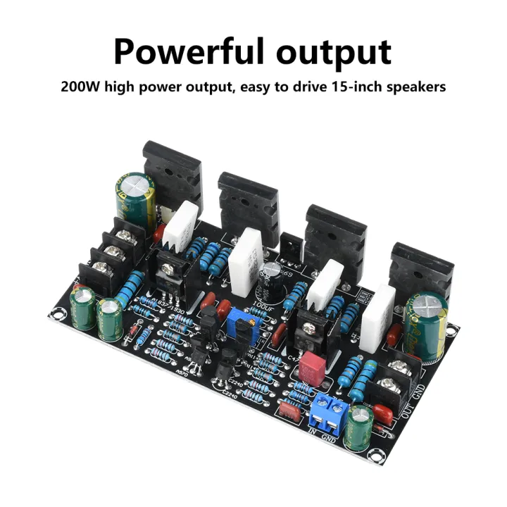 Upgraded%20200W%20Mono%20Amplifier%20Module%20+/-%20dual%20voltage%201943+5200%20Pair%20of%20tube%20rear%20High%20Power%20Audio%20Amplifier%20Board%20undistorted%20-%20Image%202