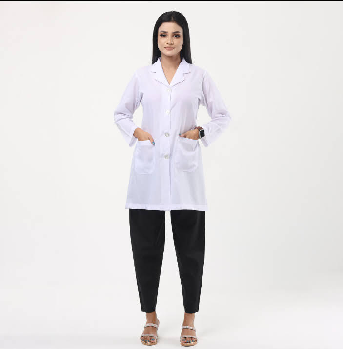 Female%20White%20Medical%20Apron%20With%20Pure%20Korean%20Cotton%20Fabric%20/Female%20Doctors%20White%20Apron%20/Lab%20White%20Apron/Medical%20Female%20Students%20Apron/Nursing%20Pure%20Cotton%20White%20Apron%20-%20Image%202