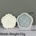 Bubble Tray Coaster Silicone Mold Jewelry Storage Plate Fruit Tray Casting Mould DIY Plaster Epoxy Resin Cement Molds Home Decor. 