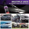 3 IN 1 High Protection Fast Car Coating Spray Plastic Part Refurbisher Fine Scratch Repair Car Ceramic Coating Nano Repair Spray. 
