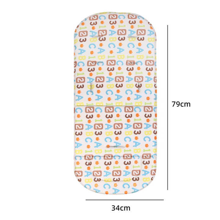 Cartoon%20Stroller%20Seat%20All-Season%20Universal%20Thin%20Pushchair%20Pad%20High%20Chair%20Seat%20Cushion%20With%20Back%20Support%20Stroller%20Cushion%20-%20Image%206