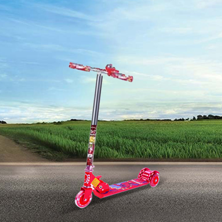 Three Wheel Children's Scooter - Red