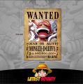 One Piece Anime Bounty Wanted Poster Of Straw Hat Crew, Law and 4 Current Emperors Yonko (Premium Quality No Blurred Image) Wanted 14 Poster Set. 