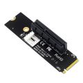 PH47 NGFF M.2 To PCI-E 4X Adapter Card Compatible with X1 X4 X8 X16 PCI-e Interface Static Bag Packaging Computer Accessories.