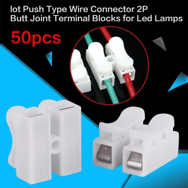 10Pcs%20Spring%20Wire%20Connectors%20Spring%20Clamp%20Terminal%20Quick%20Splice%20Wire%20Terminals%2010A%20220V%202/3%20Pin%20Push%20Quick%20Wire%20Cable%20Connector%20White%20Wiring%20Terminal%20-%20Image%203