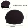 Unisex Adult Silicone Swim Cap Waterproof Swimming Hat Non Slip Bathing Pool Hat Elastic Silicone Cap for Long and Short Hair.