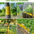 1 Roll of Yellow Double-sided Insect Proof Tape To Prevent Insects, Ants, and Moths From Climbing. Outdoor Garden Insect Trap 5M. 