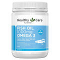 Healthy Care Fish Oil (Omega 3) 1000mg 400 Capsules. 