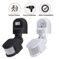 DC12V/AC110-240V Human Infrared Sense PIR Motion Sensor LED Light Switch Motion Detector Corridor Garage Staircase Light Switch. 