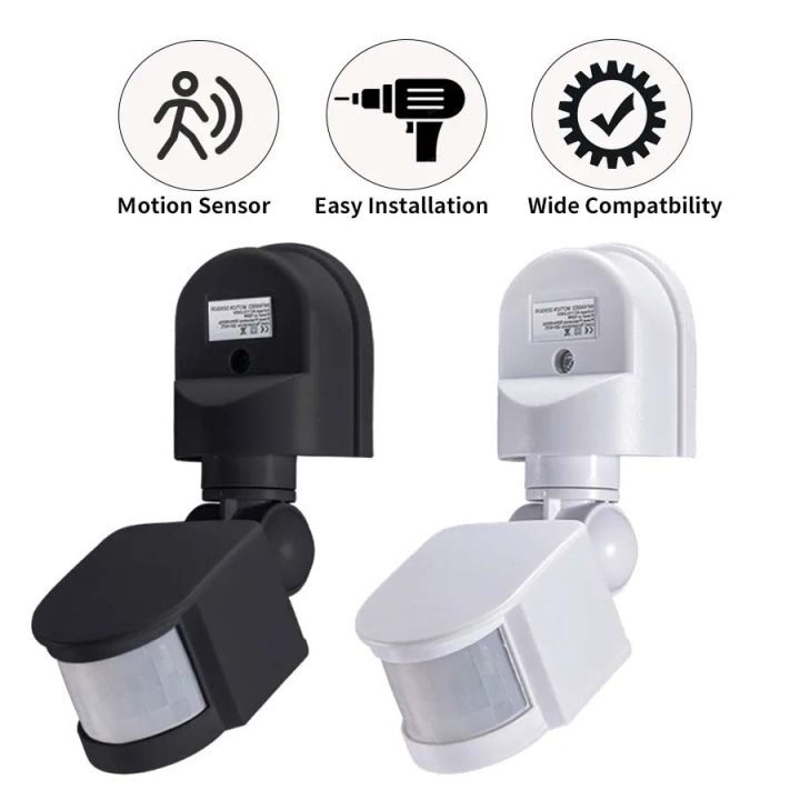 DC12V/AC110-240V Human Infrared Sense PIR Motion Sensor LED Light Switch Motion Detector Corridor Garage Staircase Light Switch