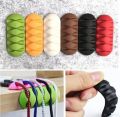 Silicone Desktop Cable Organizer( pack of 2 ). 