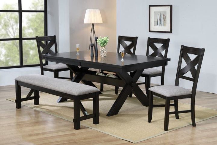 Customize six dinning chairs set with table sheesham wood life time warranty of wood premium polish