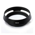 40.5 43 46 49 52 55 58 62 67mm Black Vented Curved Metal camera lens Hood for Leica M for Pentax for   for Olympus. 