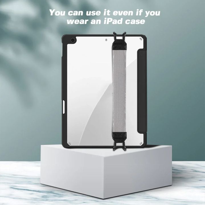 2PCS%20Tablet%20Stand%20Holder%20for%20iPad%209.7/10%20inch%20Generic%20Hand%20Strap%20Leather%20Handle%20Grip%20Security%20Hand-Strap%20for%20iPad/Xiaomi/Samsung%20-%20Image%205