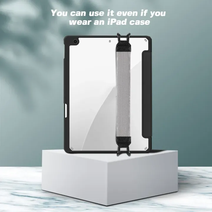 2PCS%20Tablet%20Stand%20Holder%20for%20iPad%209.7/10%20inch%20Generic%20Hand%20Strap%20Leather%20Handle%20Grip%20Security%20Hand-Strap%20for%20iPad/Xiaomi/Samsung%20-%20Image%205