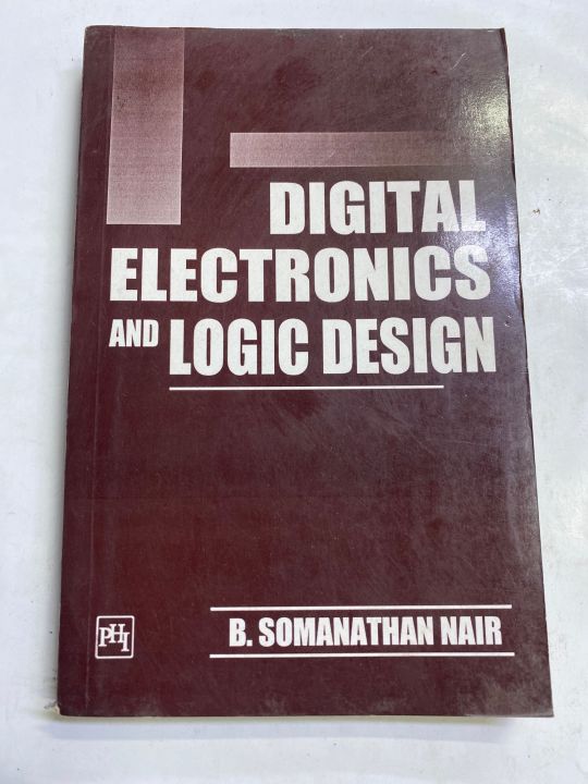 DIGITAL ELECTRONICS AND LOGIC DESIGN BY B SOMANTHAN NAIR