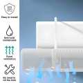 Wall-Mounted Air Outlet Baffle Anti-Direct Blowing Wind Deflector Hanging Conditioning Guide Cover Universal Windproof. 
