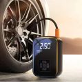 PCMOS 150PSI Car Air Compressor Electric Tire Pump For Motorcycle Bicycle Boat Tire Balls Multifunction Tire Pump (Color:- Black, Battery Powered). 