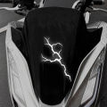 1PC Reflective Lightning Motorcycle Stickers Waterproof Safe Driving for Motorbike Helmet Fuel Tank DIY Scooter Vinyl Decals.