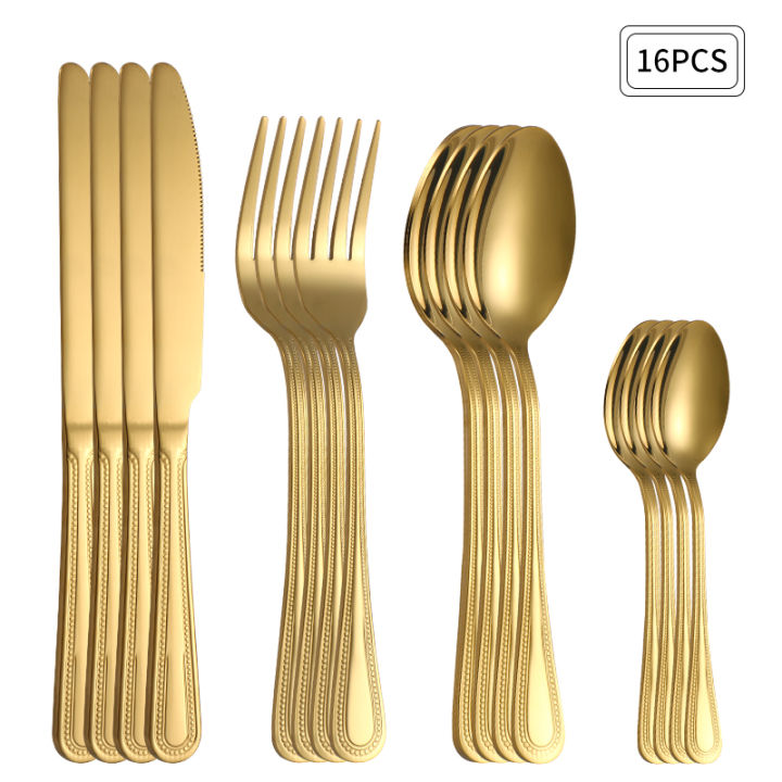 24pc%20Stainless%20steel%20gold%20cutlery%20set%20knife%20fork%20spoon%20steak%20knife%20fork%20dessert%20fork%20spoon%20retro%20suitable%20for%20restaurant%20kitchen%20-%20Image%207