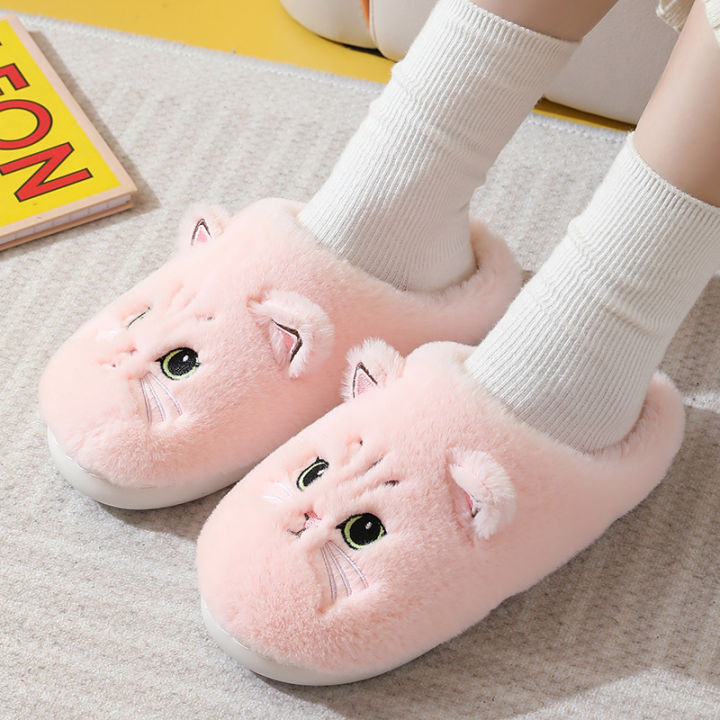 2025%20New%20Winter%20Plush%20Slippers%20-%20Cat%20Pattern%20Couple%20House%20Shoes,%20Cozy%20Furry%20Indoor%20Slides%20for%20Women%20&%20Men,%20Non-Slip%20Home%20Booties%20-%20Image%204