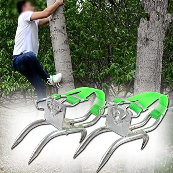 Tree Climbing Tool Pole Climbing Spikes For Hunting Shoes Tree Steel ...
