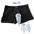 Reusable Urine Collector Bags Wearable Men/elderly Incontinence Underwear Leak Proof Urinal Medical Silicone Pee Collection Bag.