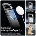 Magnetic Wireless Charging Case For Google Pixel 9 10 Pro XL 9A 8A 8Pro 9Pro Cover Candy Colors Transparent Back Shell Coque.