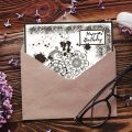 1pc Wall Tile Stain Background Clear Stamps Splatter and Brush Strokes Silicone Clear Stamp Seals for Cards Making DIY. 