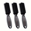 Barber Neck Duster Brush Sets Plastic Handle Hairdressing Soft Hair Cleaning Brush Head Shape Carving Cleaning Brush.