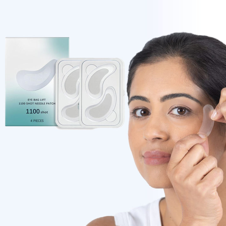 1/2/3 Boxes Micro-needle Under Eye Patch For Wrinkles Fine Lines, Microneedle Firming Eye Patch Smooth For Tired Puffy Eyes Care