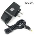 Original 12 volt 2 Amp Adopter Charger for Tp Link Router , Tenda router , ptcl dsl modem LED operator And CCTV Cam 12 volt Charger. 