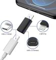 Type-C Female to Lightning Cable Adapter, Type-C to 8 Pin Male PD Fast Charging Converter Cord Data Sync Connector for i-Phone 13 12 11 AirPods iOS Device. 