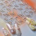 Jelly Butterfly 5D Nail Art Sticker Rhinestone Crystal Charming Shiny Insect Animals DIY Self Adhesive Decoration Manicure Decal. 