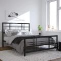 Steel Iron furniture bedroom single queen king size Metal Bed. 