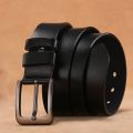 Men Genuine Leather Belts High Quality Pin Buckle Waist Straps Belt  for Men LONG Large 110 120 130 140 150 160 170cm Plus Size. 