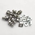10 Set Universal Motorcycle Scooter ATV Dirt Bike Battery Terminal Nut and Bolt Screws M5x10mm M6x12mm 4Ah 5Ah 6AH 7Ah. 