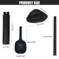 FLYMUYU Coffee Bean Dosing Cup and Spoon Set, Ceramic Dosing Vessel Measuring Tray Kit for Coffee or Tea, Espresso Accessories.