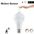B22 Motion Sensor LED Bulb Light 12/15/18/22W White Warm Light Automatic Switch Light Bulb For Bedroom Corridor Aisle Stair. 